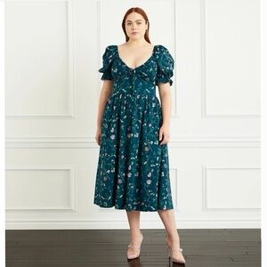 Hill House Ophelia Dress in Moody Floral